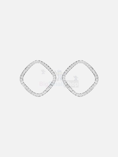 Серьги Белая Нежность жемчужные - купить в Паулкино